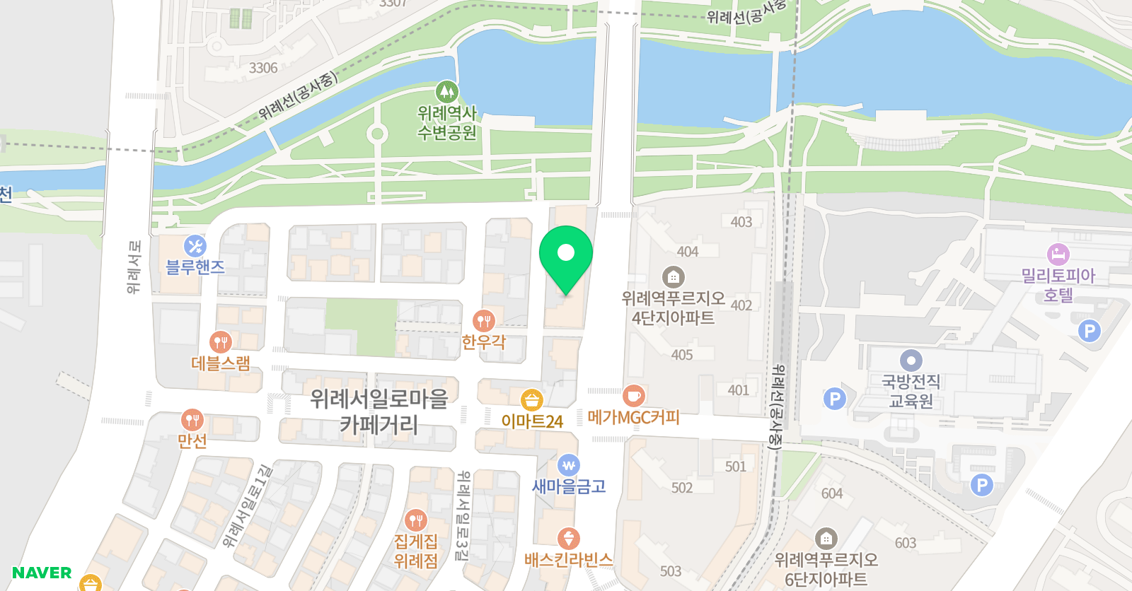 무브무아 더댄스 무용학원 위치