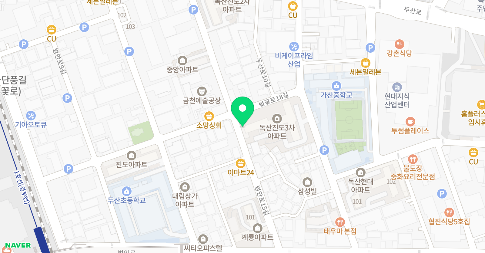 매쓰팝수학교습소 위치