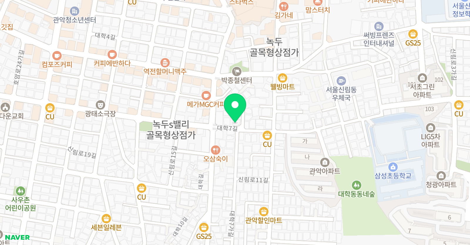 빨간토끼 창작소 미술교습소 위치