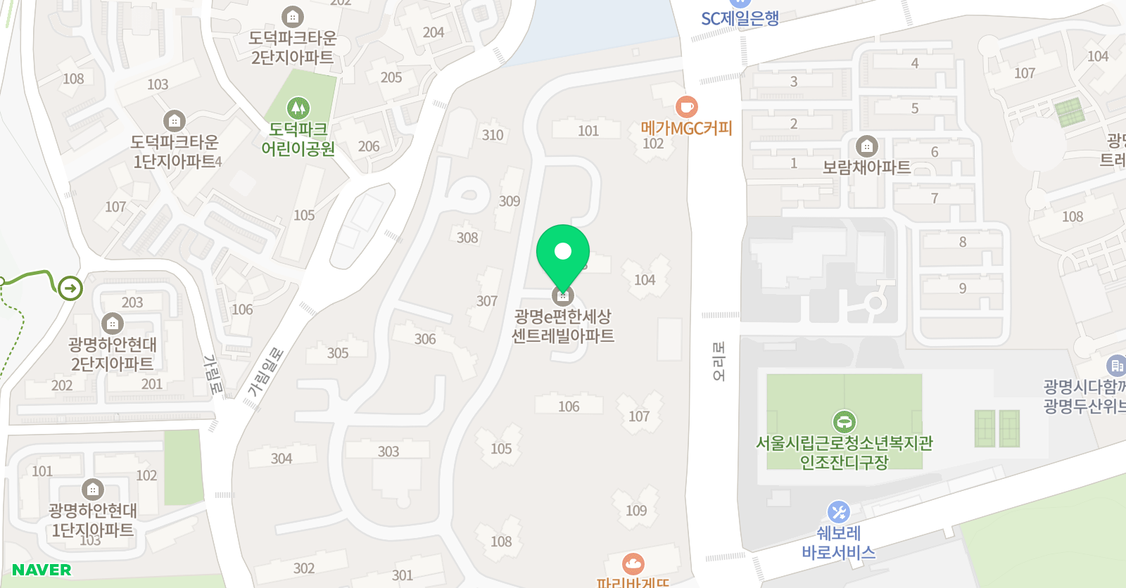 플레이팩토 하안e편한 점 위치
