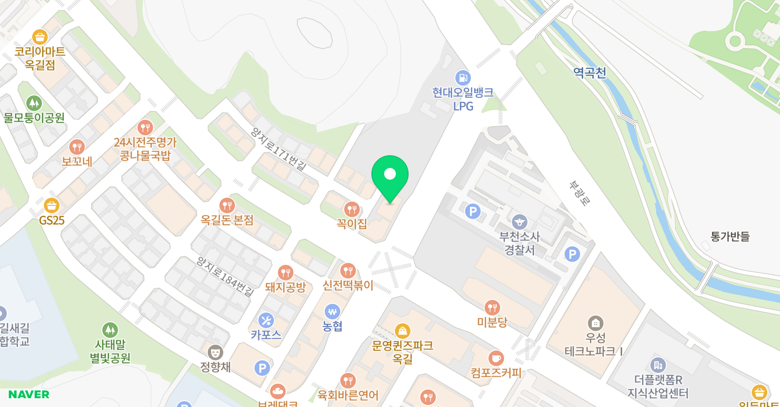 드쥬발레 학원 위치