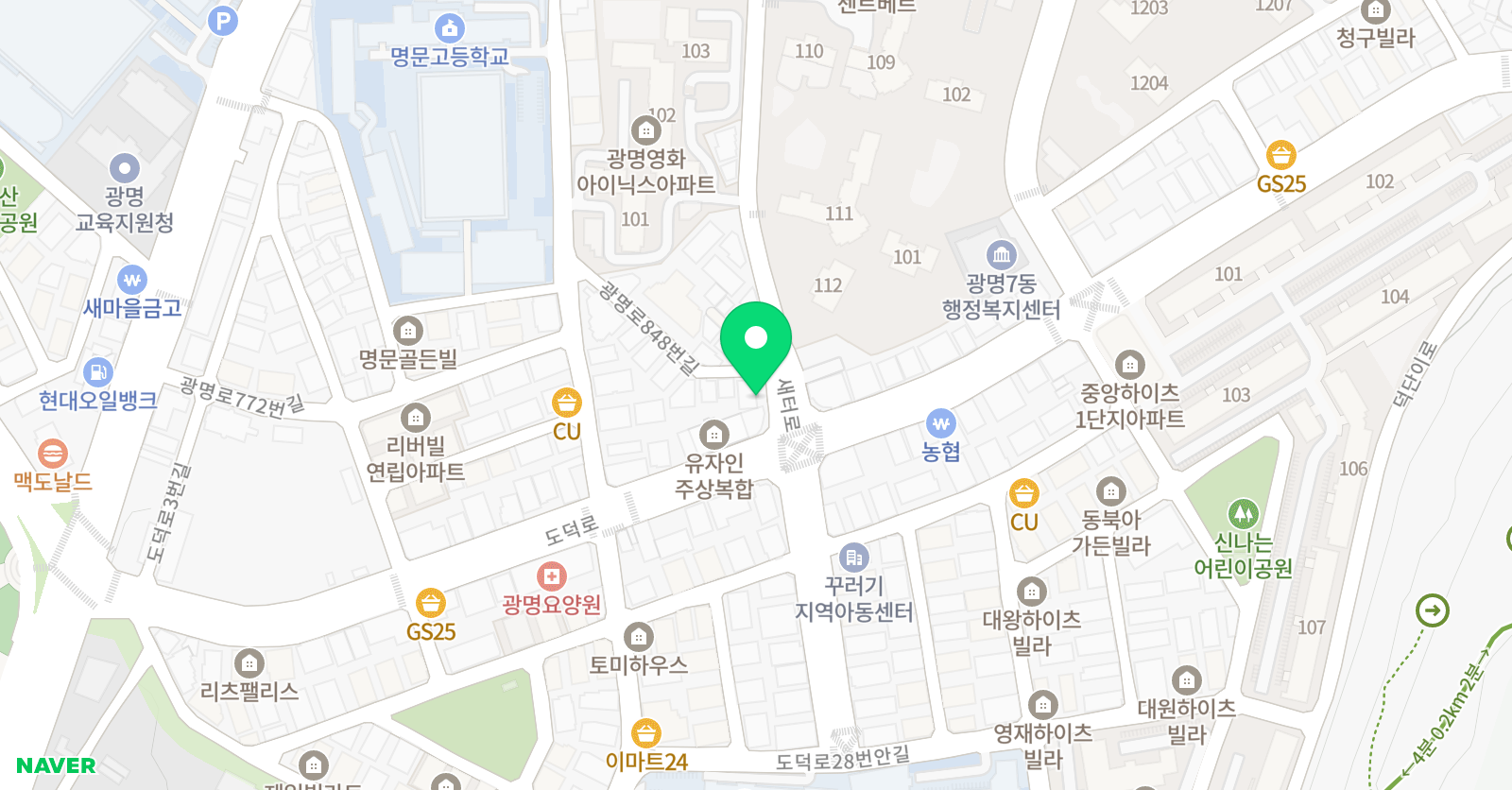 LMS 학원 위치