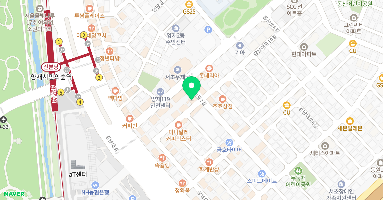 함선생주니어바둑 위치