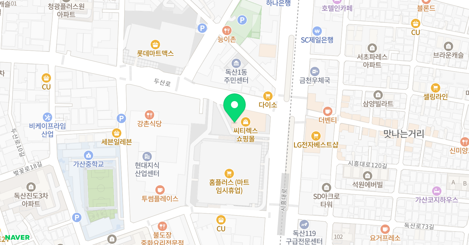이화 무용학원 위치