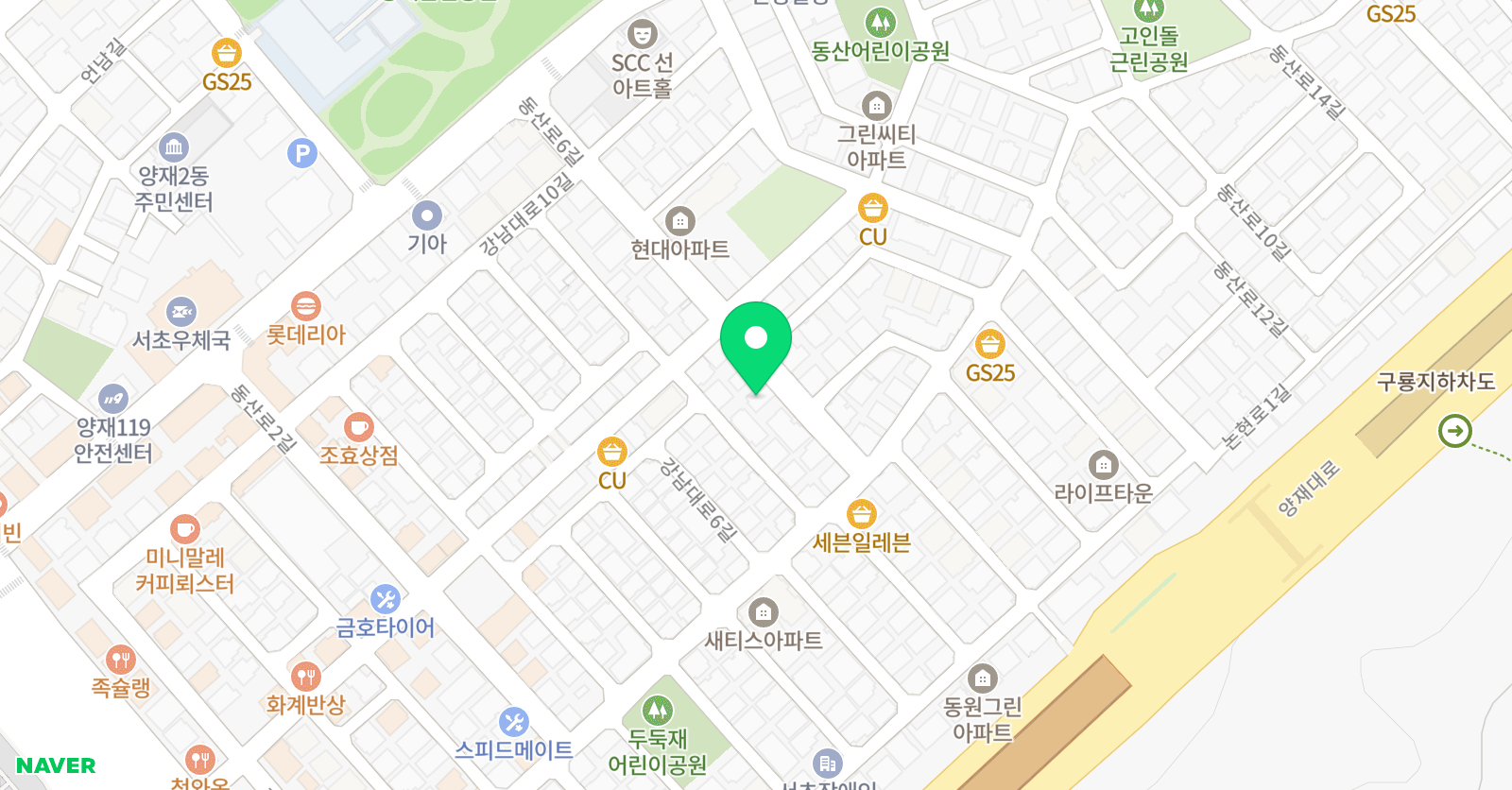 새세잔 미술학원 위치
