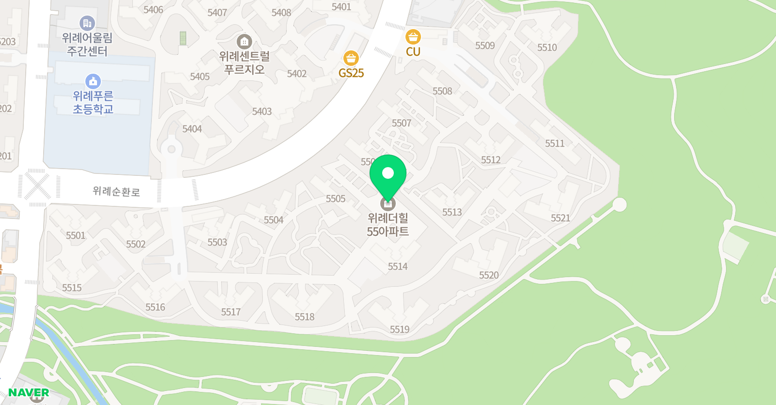 글로리 수학학원 위치