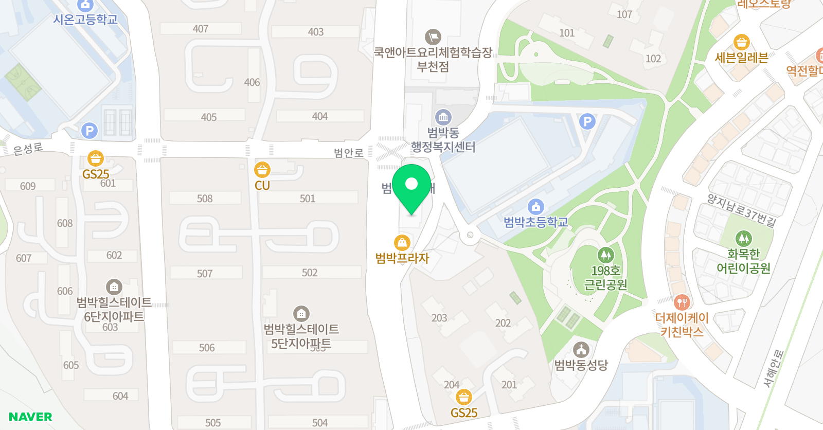 베스트스포츠클럽 위치