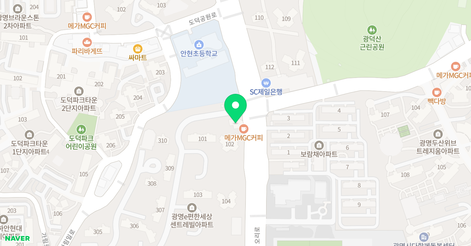 즐거움의힘 어학원 3관 위치