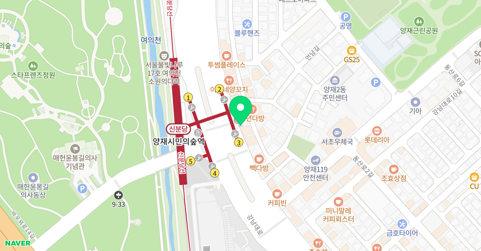 피아노홈 위치