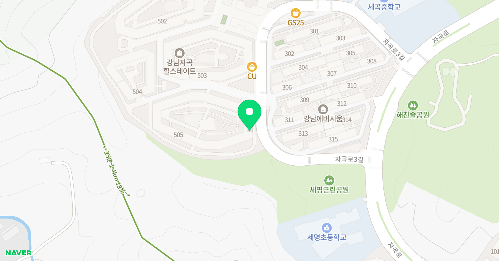 캐시잉글리시Kathey English 위치
