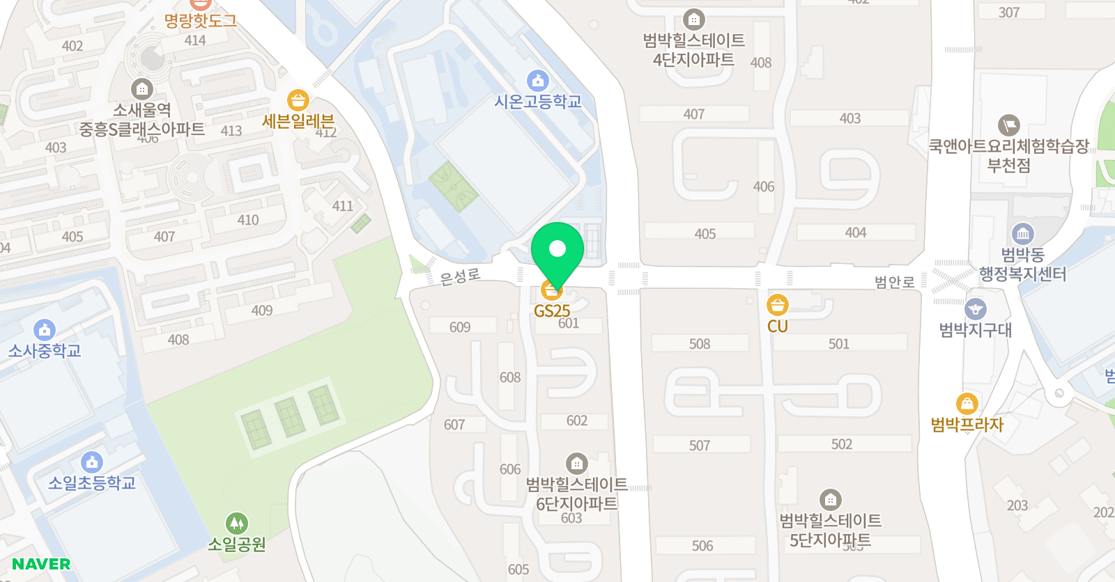 수학의힘 수학교습소 위치