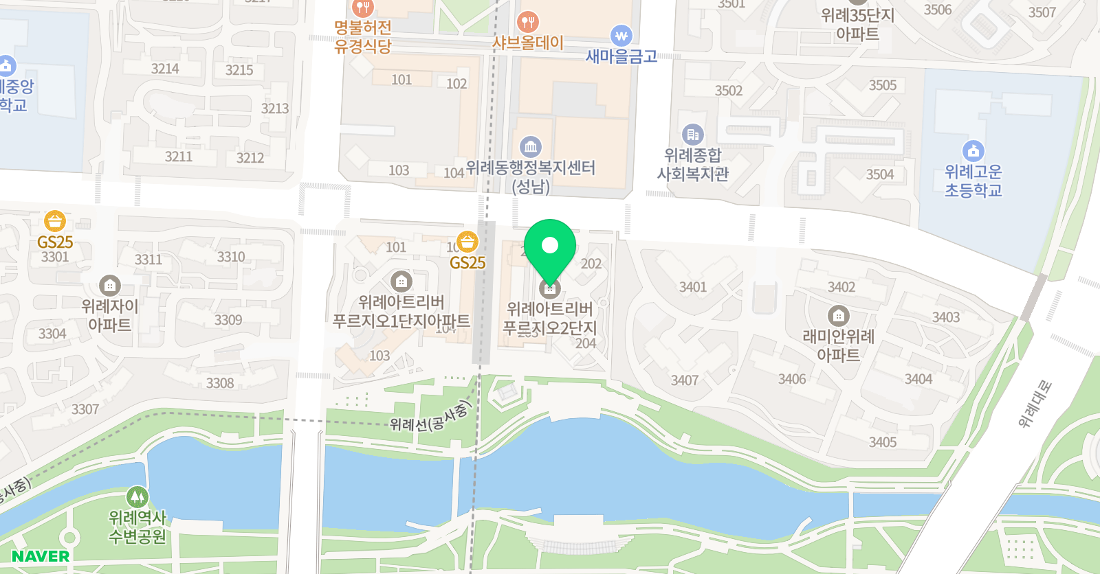 SK주니어나이츠 송파위례지점 위치