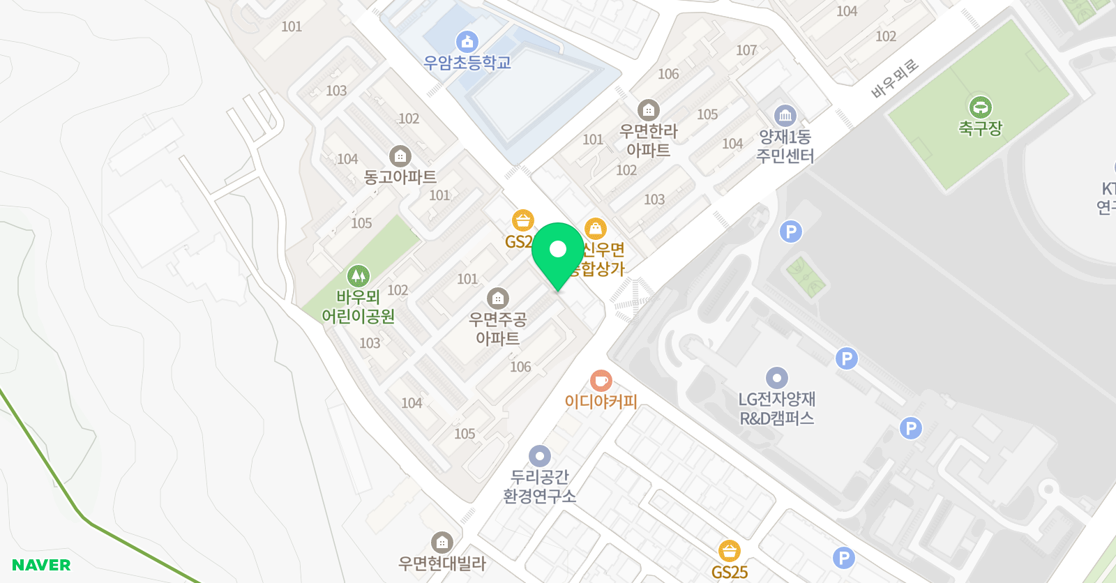 아카이브401 아트&디자인 미술학원 위치