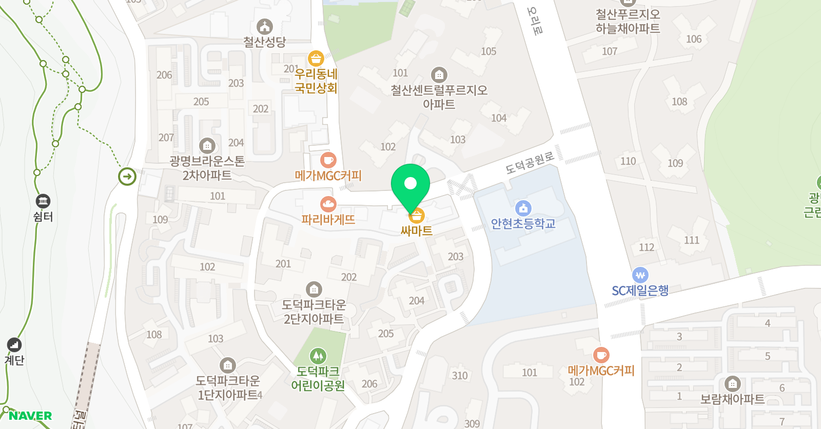 푸르넷 장쌤 수학교습소 위치