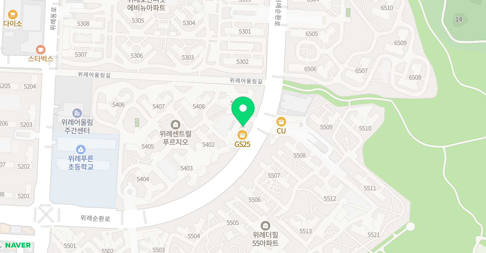 위례 한우리 독서토론 위치