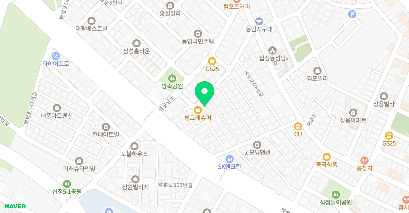 예담아트 미술학원 위치