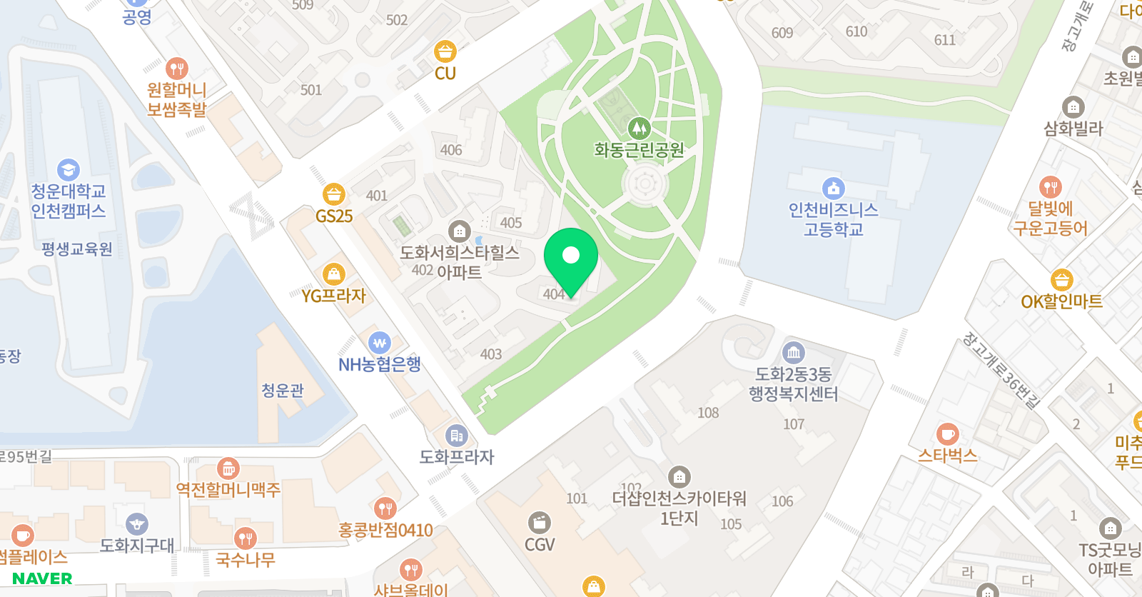써니 어학교실 위치