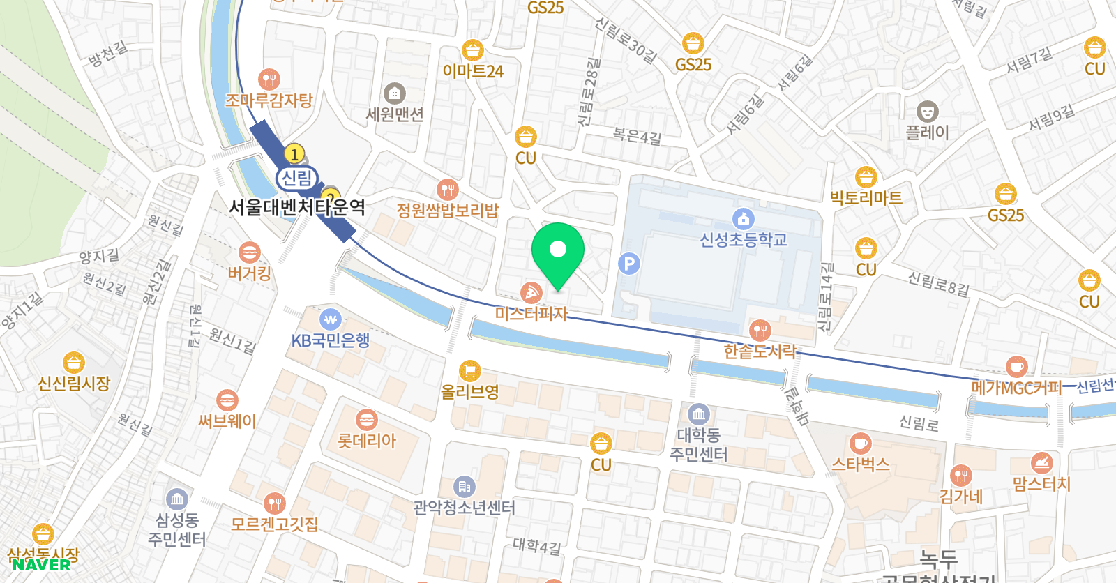 성지 학원 위치