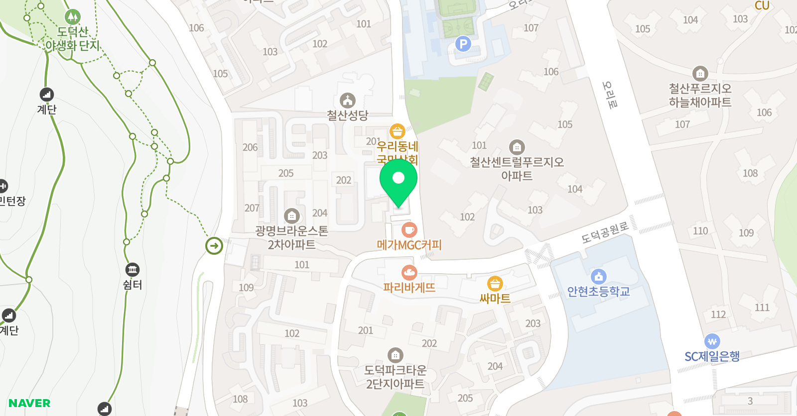멘토와멘티 영어학원 위치