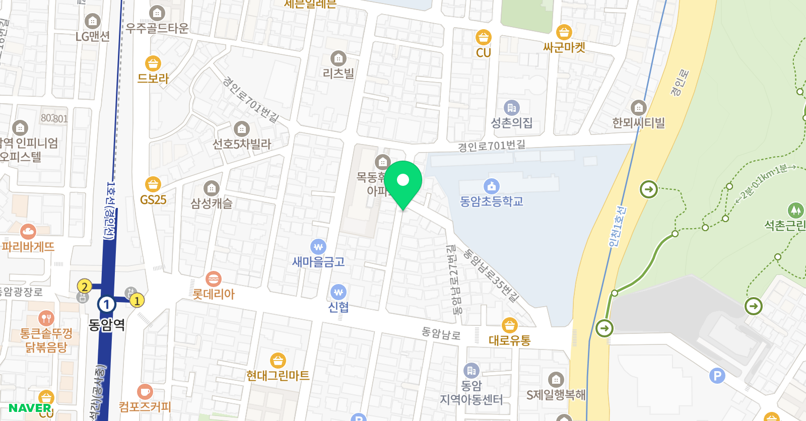소리엘피아노 위치