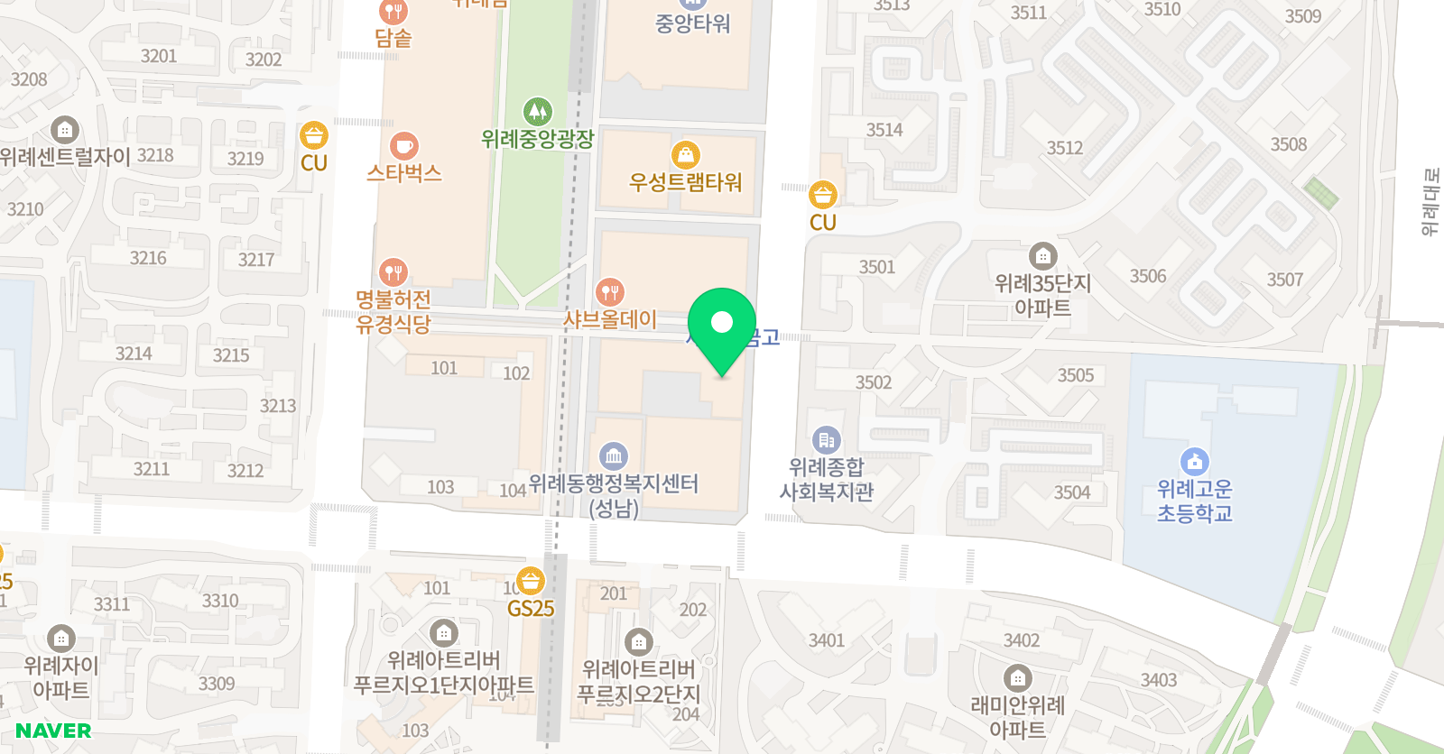 그레이드원 위례 9관 위치