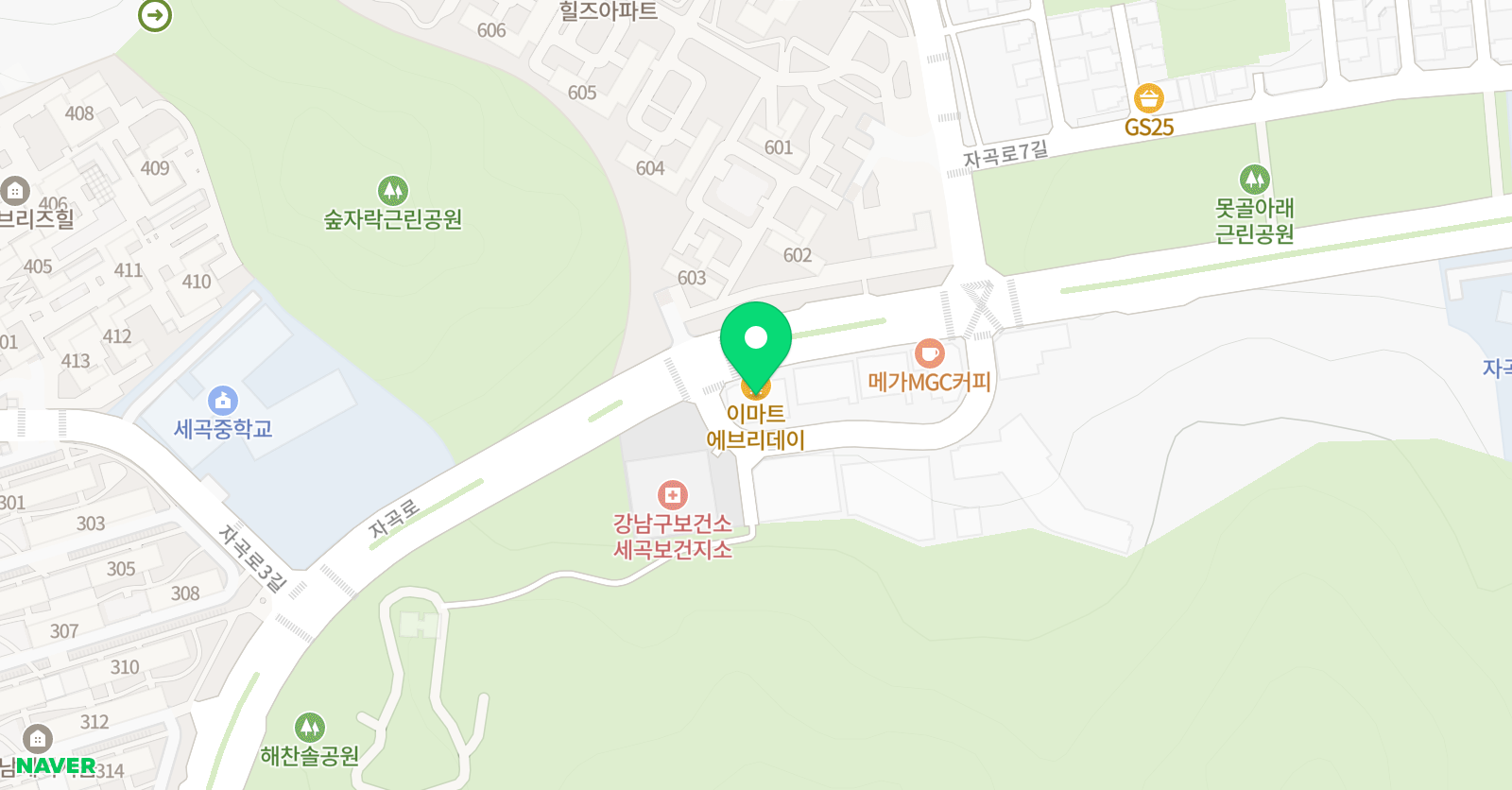 GM 수학 자곡캠퍼스 위치