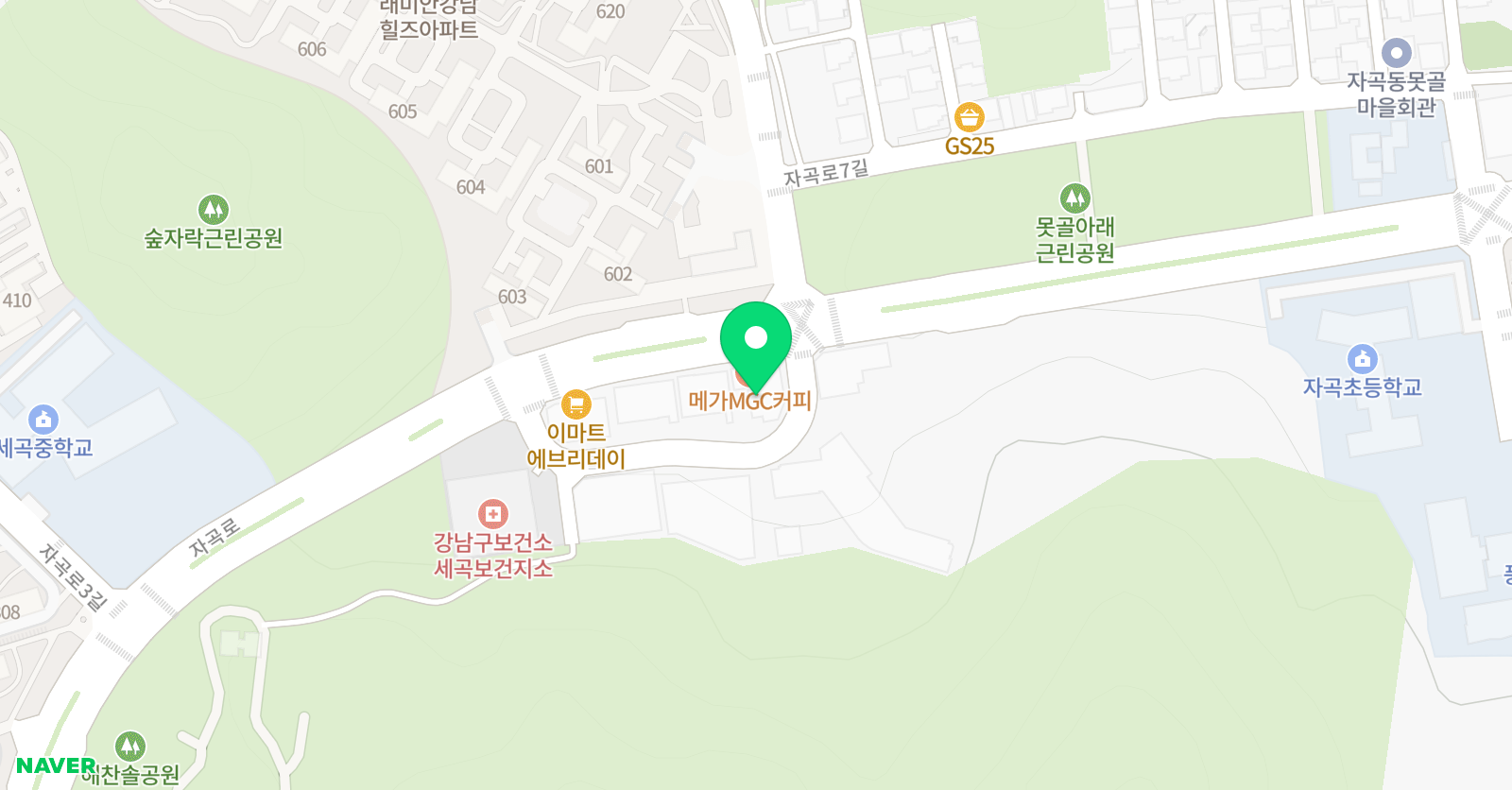 가우스 수학 위치