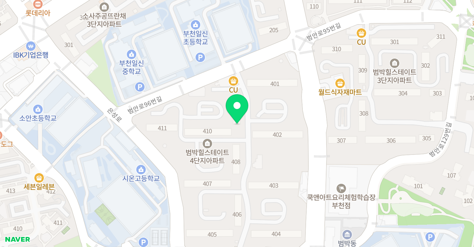 생각연필 독서논술 범박옥길 위치