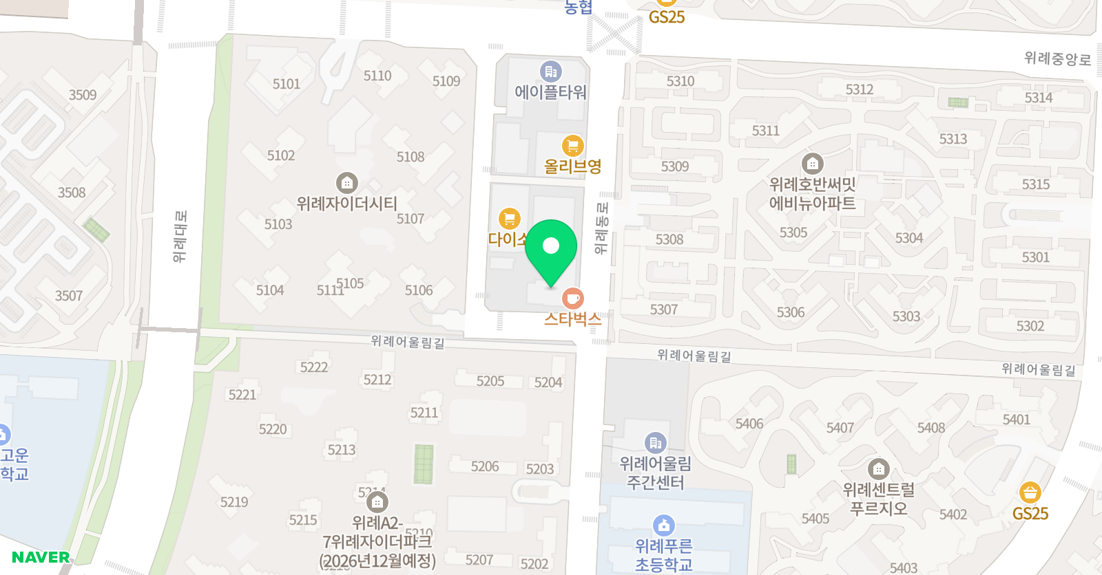 꿈꾸는모짜르트 음악학원 위치