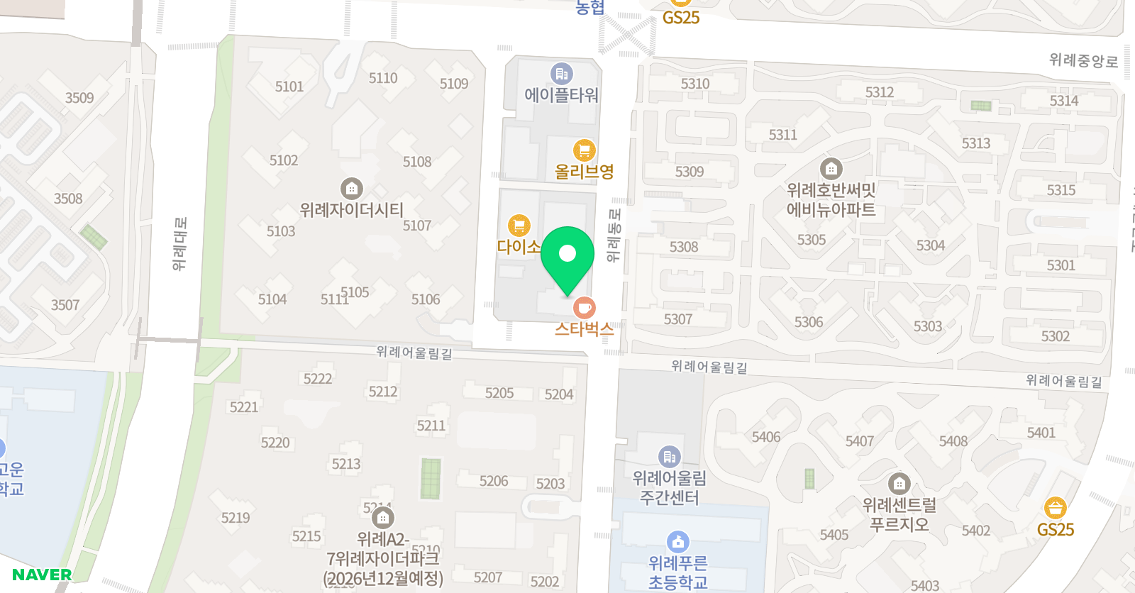 토리아트랩 미술학원 위치