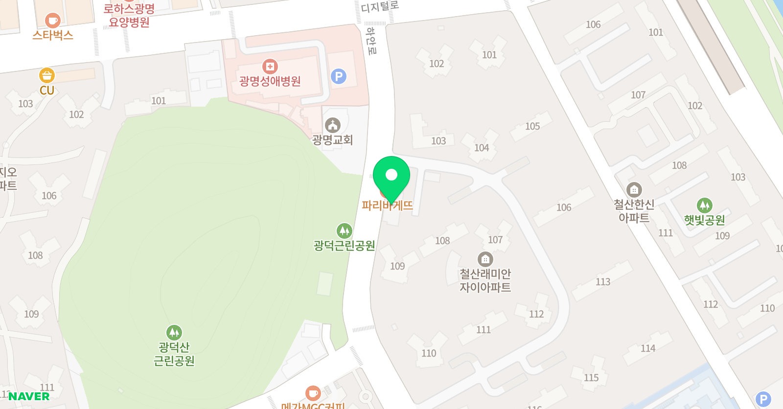 리틀뉴스터디 플레이팩토 철산래미안 위치