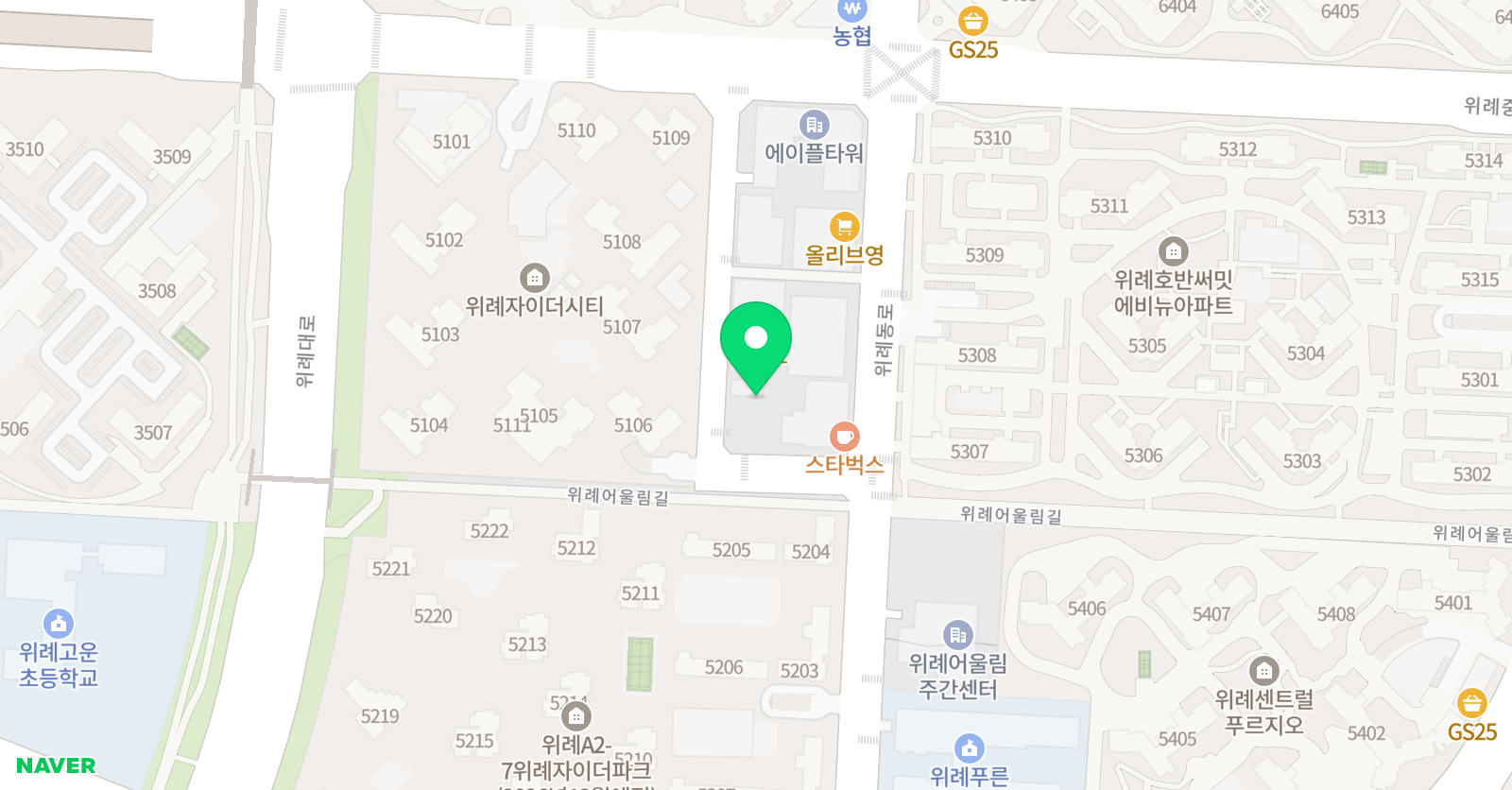 셈율 수학 위치