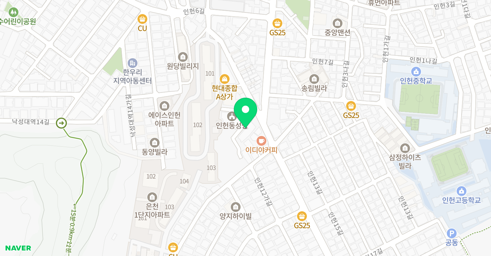 덕승마스터 학원 위치