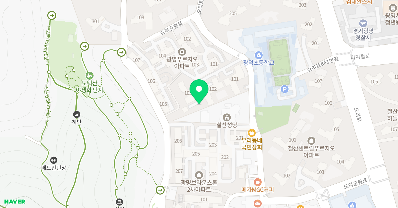 노을 피아노 위치