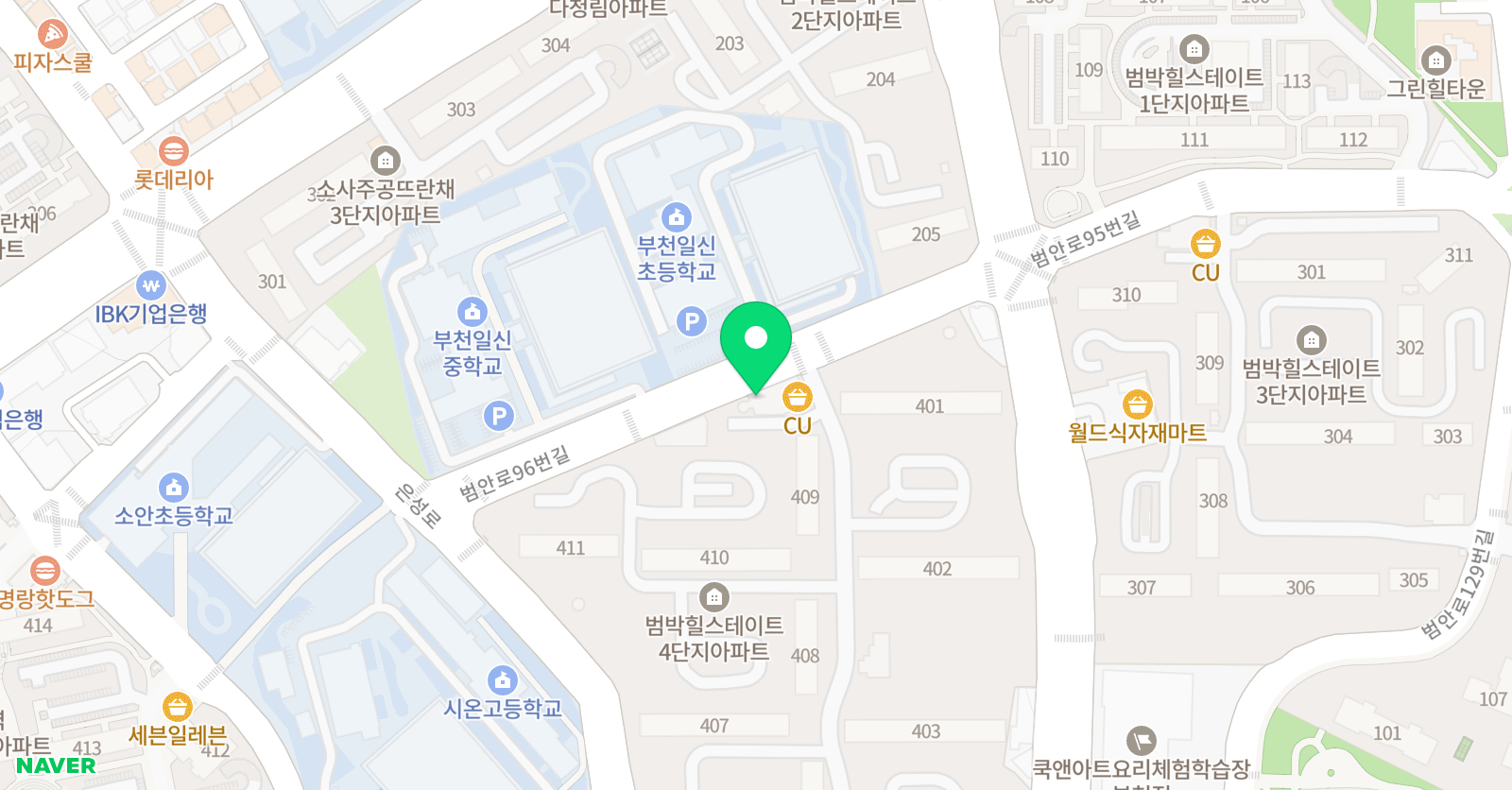 리드인 일신초점 위치