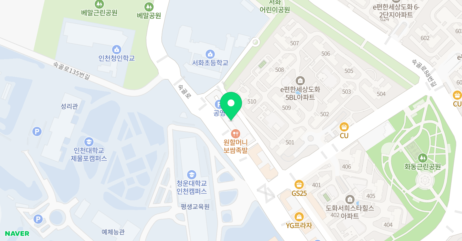 심포니 음악학원 위치