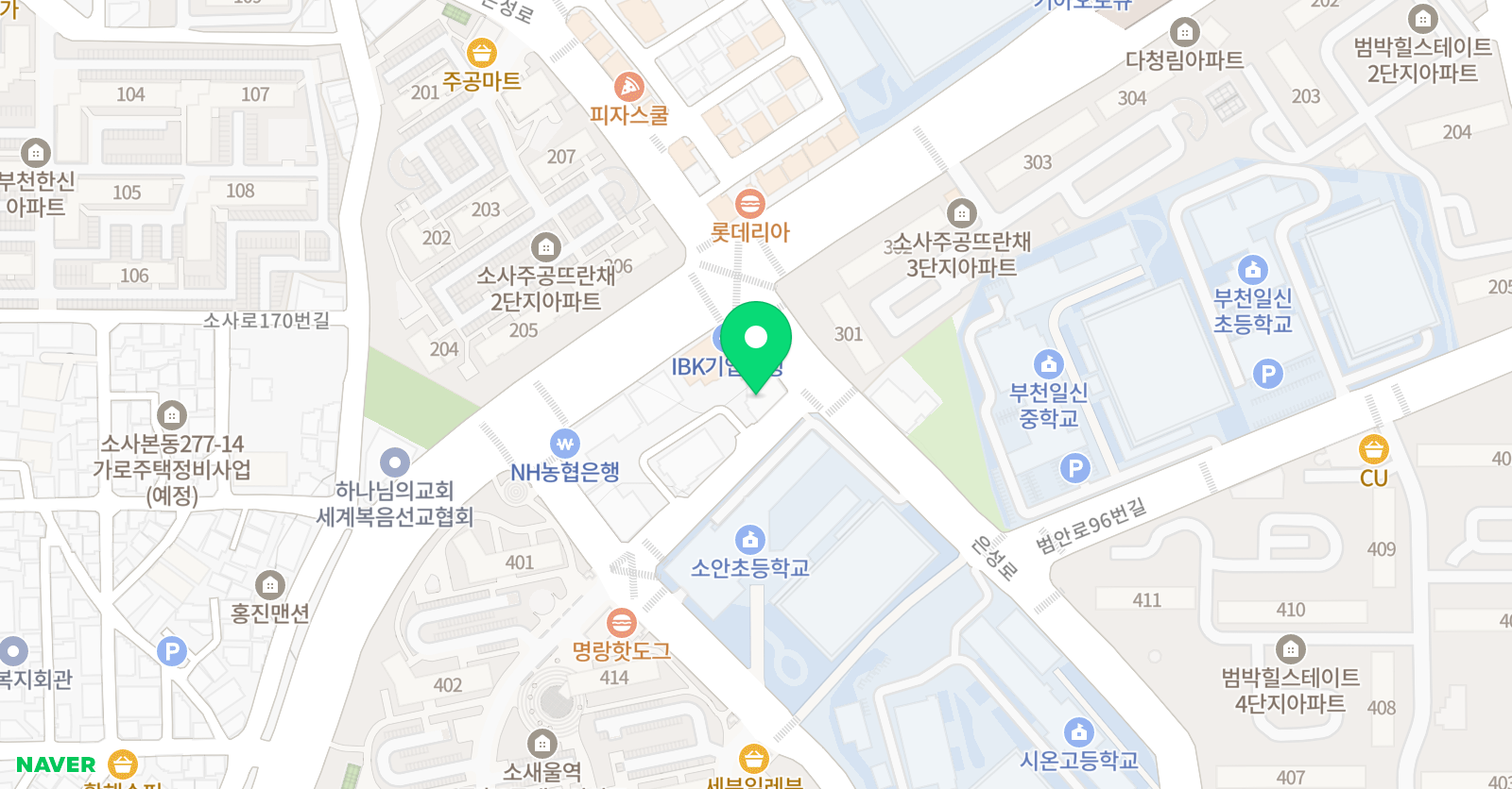 와와 학습코칭센터 범박점 위치