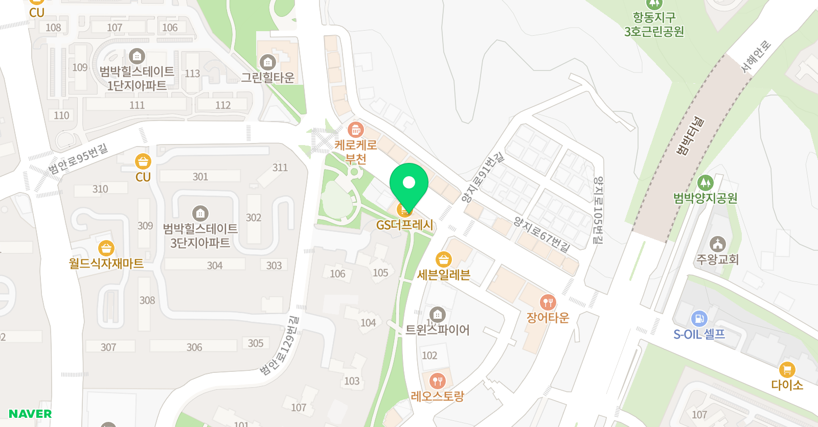 풋볼프라임 위치