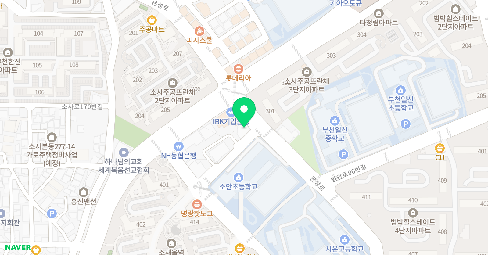 아이씨월드 어학원 위치