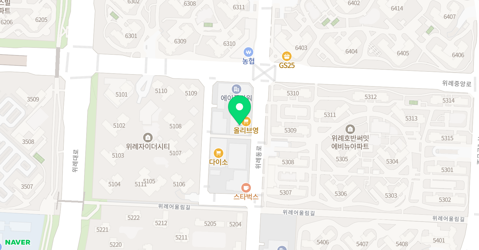 씨아이씨 위치