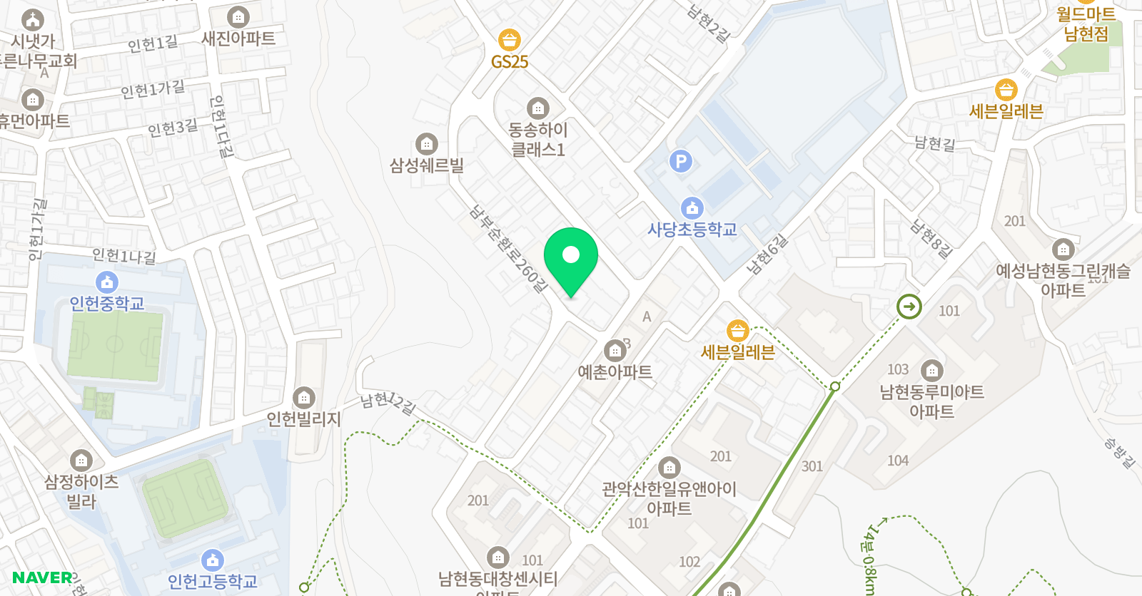 키키버스 위치