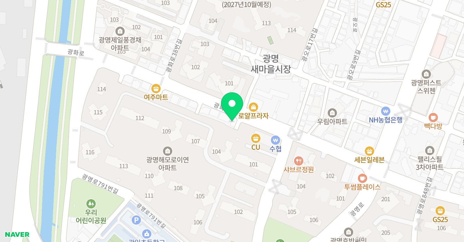 샤란 피아노학원 위치