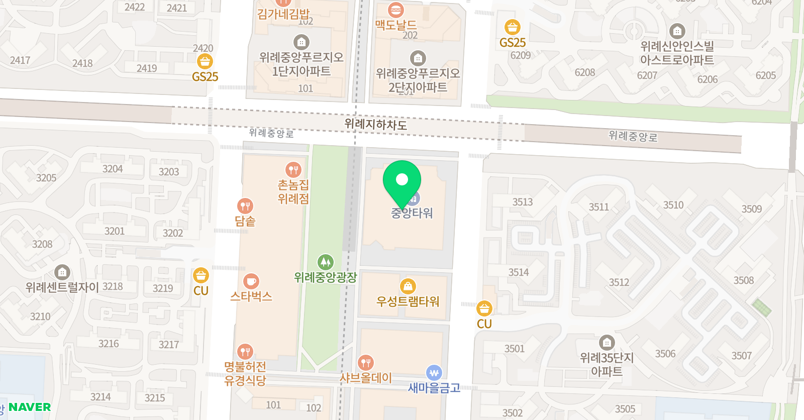 클래식피아노 학원 위치