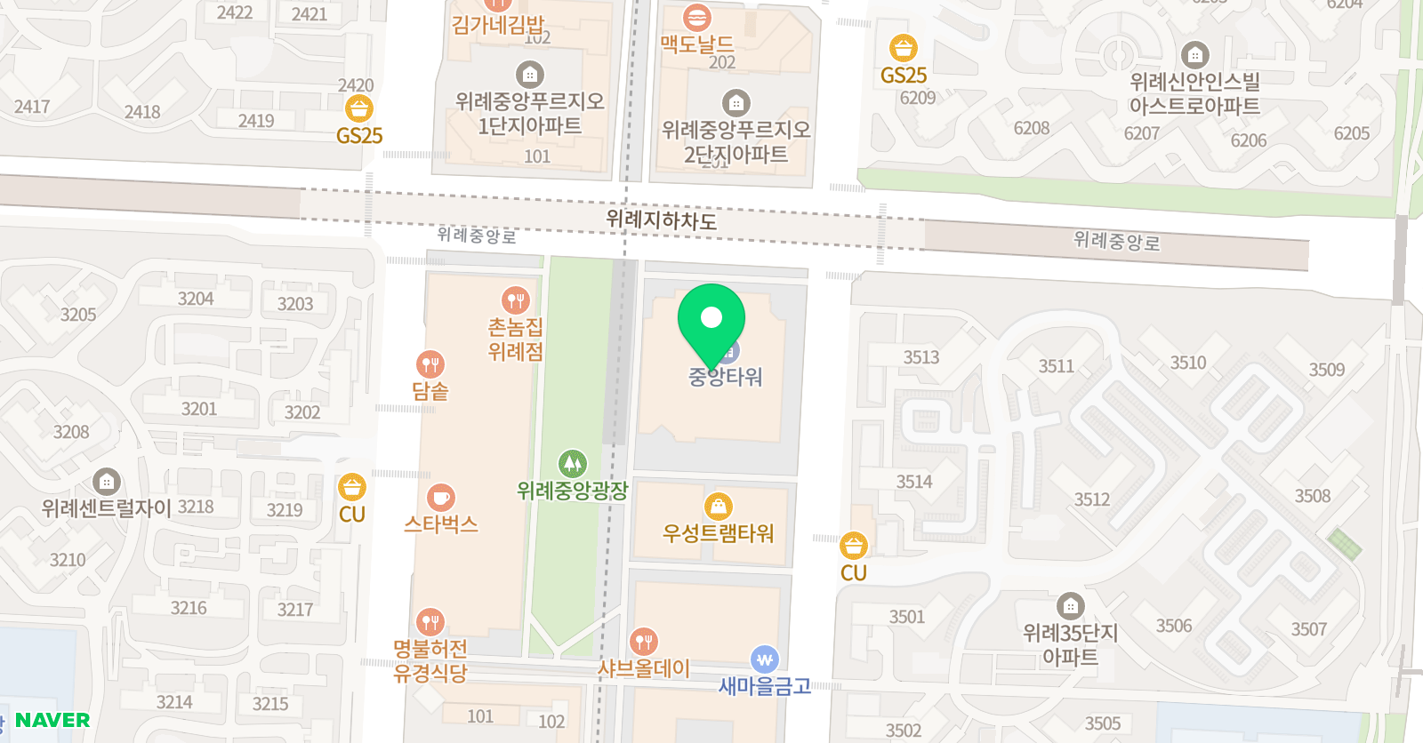 판다교육학원 위치