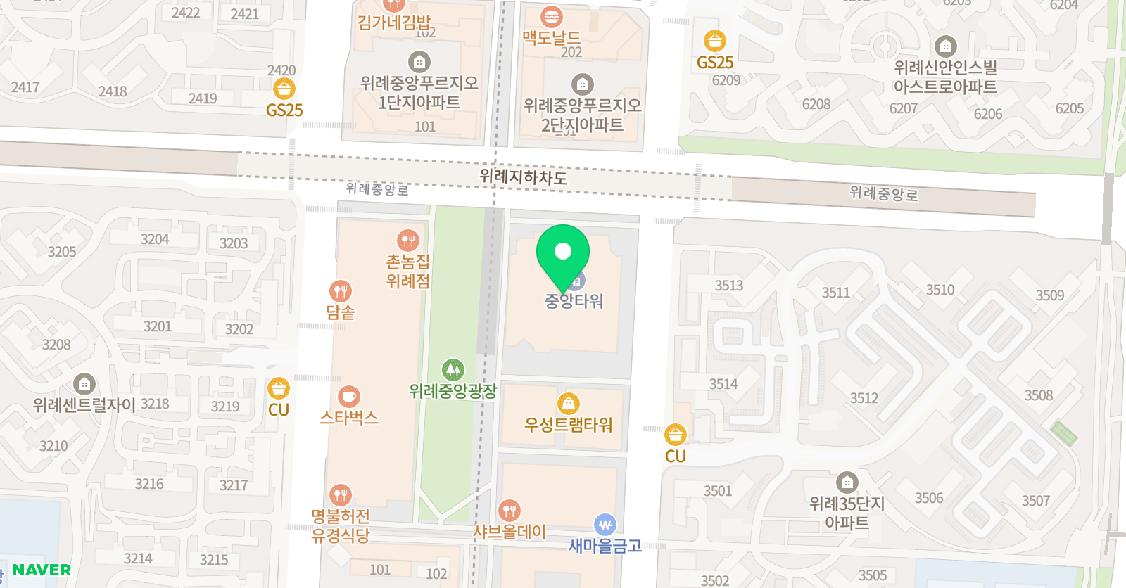 티에이티아트랩 위치