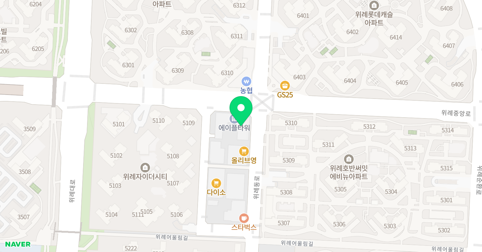 매쓰몽 위례센터 위치