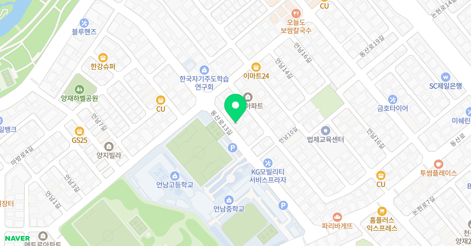 바로크 음악교습소 위치