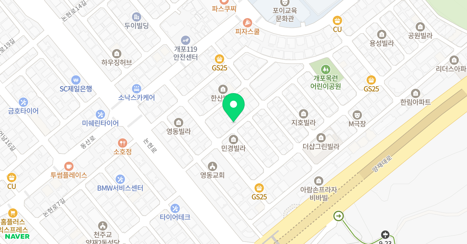 바스 농구클럽 위치