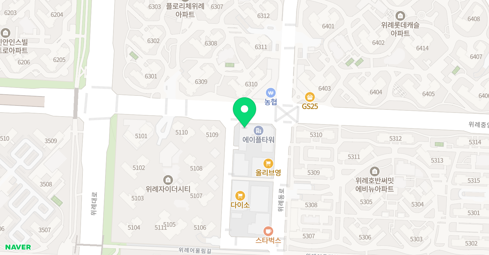 에듀플렉스 에듀플렉스 위례창곡점 위치