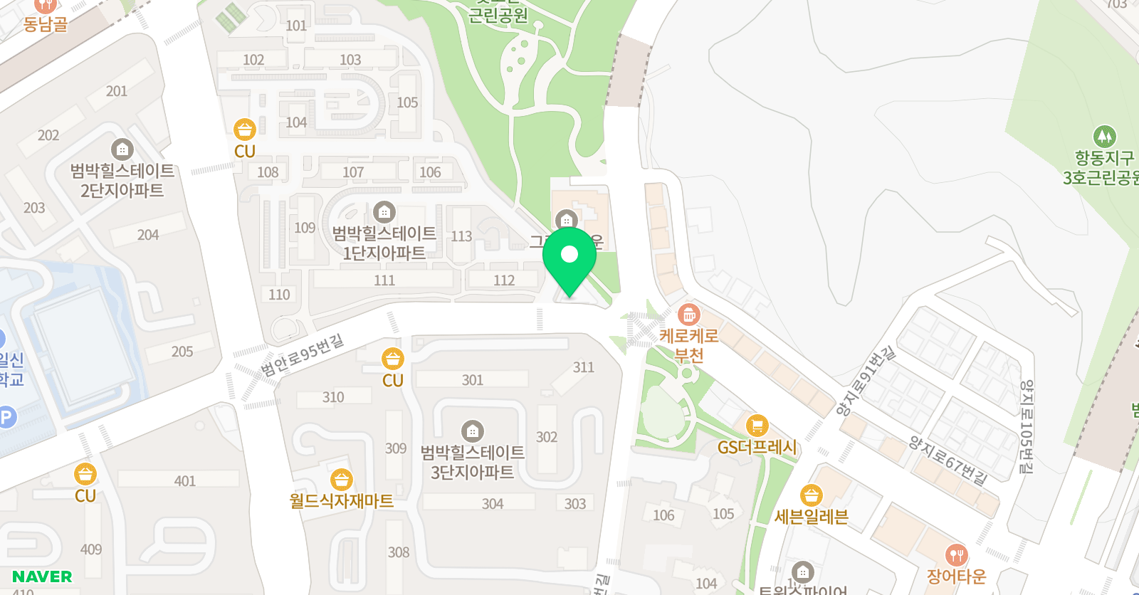 프라임 보습학원 위치